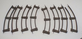 Lot Of 8 Pieces American Flyer Or Marx Track w Camber - £12.60 GBP