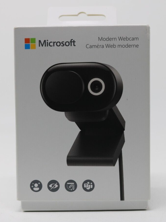 Primary image for Microsoft Modern Webcam with Built-in Noise Cancelling Microphone