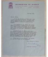 Original Vintage 1963 Denis E. Hurley Archdiocese of Durban Signed Letter - €214,92 EUR