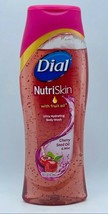 Dial NutriSkin CHERRY SEED OIL &amp; MINT Ultra Hydrating Body Wash 16 oz Fr... - $24.99