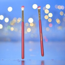 SLMISSGLAM Makeup Brush Duo Red Blending R60 &amp; Angled Eyeshadow R61 New ... - £11.06 GBP