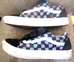 Vans Off The Wall &quot;I Love You&quot; Checkerboard Sneakers Womens Size 9 mens 7.5 - £13.82 GBP