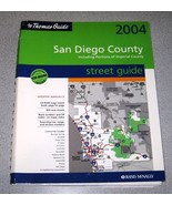 2004 The Thomas Guide SAN DIEGO COUNTY Street Guide, WITH CD - $661.75 MXN