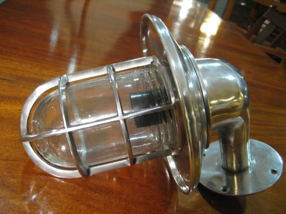 Large Aluminium Swan Neck Passage Wall Light – Shade Home / Industrial L... - $75.88