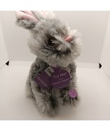 NWT Animated Singing Dancing Bunny Grey Soft Fur &quot;Rocking Rabbit&quot; See video - £19.15 GBP