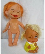 Vintage “Winking” Moody Cutie Rubber Doll Made In Korea &amp; Japan Moody Doll - $20.78