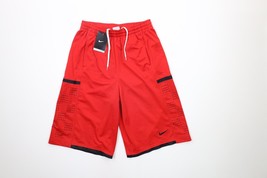 New Nike Dri-Fit Boys XL Vented Training Gym Basketball Shorts Red Polyester - $39.55
