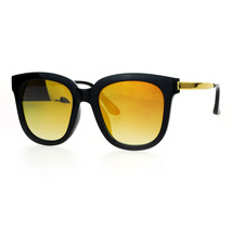 Damen Modische Sonnenbrille Übergröße Quadratisch Hipster Rahmen Spiegel Linse - £8.66 GBP
