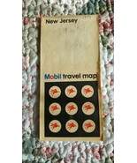 Vintage 1970 New Jersey Mobil Travel Map - $6.77 CAD