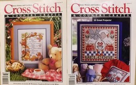 Better Homes &amp; Gardens &amp; Country Crafts (2) Booklets filled with Craft &amp; Stitchi - £3.17 GBP