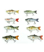 Fishing Lures Life Like Swimming Bass,Trout, AI 7 Segment Jointed Swimba... - $505.25 MXN