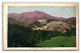 Panorama of Mt Tamalpais California CA UNP UDB Postcard W16 - £4.70 GBP