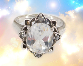 Haunted Ring Crystal Activationextreme Power Highest Light Collection Magick - £104.95 GBP