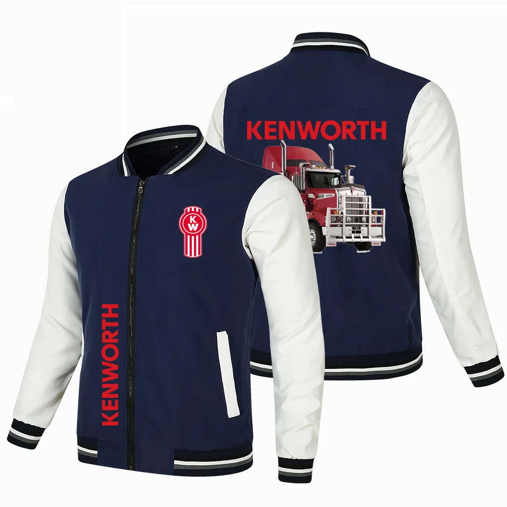  New Men&#39;s Jacket Zip Jacket Trend Hip Hop High Street Baseball Jacket Men&#39;s Win - £142.91 GBP