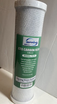 FC15 FC15-10 CTO Carbon Block Filter Cartridge 5 Microns 10&quot; x 2-1/2&quot; - £9.76 GBP