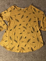 Coco’s Closet Blouse, 3/4 Length Sleeve, Size Medium, Pre-Owned - £14.35 GBP