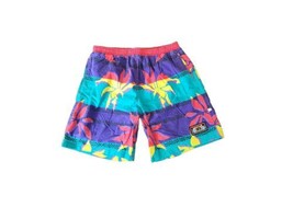 Vintage Ocean Pacific OP Kahlina Hawaii Swim Trunks Colorful Tropical Sz XL - £42.73 GBP