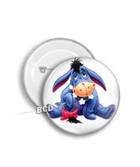 EEYORE Winnie the Pooh BUTTON Pin Pinback Buttons Disney Badge Gift - €2,58 EUR