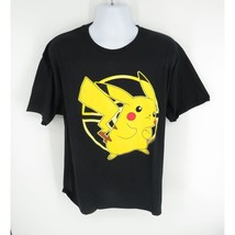 Pokemon Graphic Men&#39;s T-Shirt Pikachu Black XL NWOT - £10.09 GBP