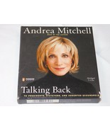 Andrea Mitchell Talking Back Read by the Aurhor CD Abridged 5 disc set 2... - £16.49 GBP