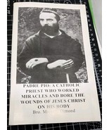 Padre Pio: A Catholic Priest  Worked Miracles  Bore the Wounds of Jesus ... - $8.91