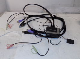 IOGEAR GCS62HU 2-Port HD KVM Switch HDMI, Audio Out, Mic &amp; Two USB Ports - $23.50