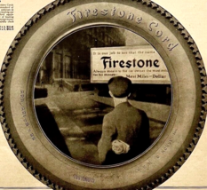 1922 Firestone Tires XL Advertisement Automobilia Ephemera 14 x 10.5&quot; - £22.79 GBP