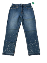 Girl&#39;s Gap Mid Rise, Slim, Stretch Medium Wash Jeans Size 12 R NWT - £17.43 GBP