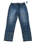 Girl&#39;s Gap Mid Rise, Slim, Stretch Medium Wash Jeans Size 12 R NWT - £17.51 GBP