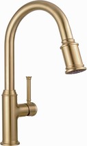 Lava Odoro Brushed Bronze Kitchen Faucet with Pull Down Sprayer - £94.62 GBP