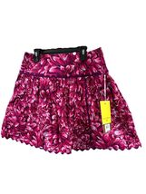 Kika Vargas x Target Skirt  Floral Scalloped Edge Pink Pleated Women Sz ... - $15.29