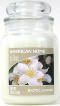 1 American Home By Yankee Candle 19 Oz Exotic Jasmine 1 Wick Glass Jar Candle - £29.25 GBP