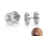 Ng for women men stainless steel 26 a z initial letter piercing stud earrings punk thumb155 crop