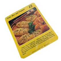 My Great Recipe Cards #18 Pasta Rice Potatoes Bake Dishes Vintage 1980s ... - £18.94 GBP