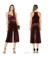 1.STATE $119 The Nomad Deep Red Velvet Romper Strapless XS - $53.06 CAD