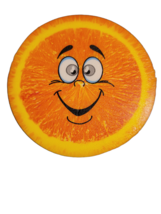 Super Soft Squishy Toy Orange - New - £7.86 GBP