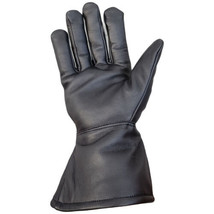 MOTORCYCLE GAUNTLET DEER SKIN WATERPROOF INSULATED GLOVES GO81 - £46.82 GBP