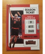 2021-2022 Panini Contenders #66 Nikola Vucevic - Bulls - NBA - Freshly P... - $2.69