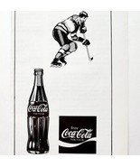 1972 Coca Cola Coke Boston Bottling Co Advertisement Vintage Soda Hockey... - €17,37 EUR