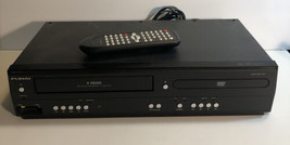 Funai DV220FX4 Video Tape VHS Recorder DVD Player Combo 4-Head Remote - $49.51