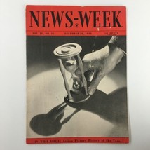 VTG News-Week Magazine December 29 1934 Action Picture History of the Year - $37.97