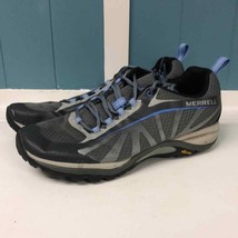 Merrell Women&#39;s Size 10 Blue Gray Siren Edge Hiking Shoes Vibram Sole J35516 - £47.34 GBP