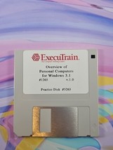 ExecuTrain: Overview of Personal Computers for Windows 3.1 v.1.0 Disk 52... - €8,49 EUR
