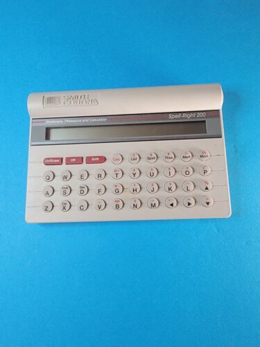 Smith Corona Spell-Right 200A Electronic Dictionary Thesaurus Pocket Travel 1988 - $16.82