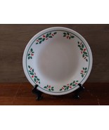 Corelle Winter Holly Christmas 6.75&quot; Bread Dessert Appetizer Plates 1 Piece - $14.00