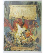 1997 Dragon Quest Usborne Fantasy Adventures Andy Dixon Puzzle Book - $16.99