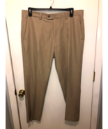 Louis Raphael Mens 38X29 Golf Pants Khaki Color Polyester - $11.87