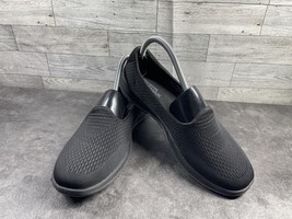 Skechers Flats Women 8.5M Go Walk Joy Shoes Black Cushion SlipOn Comfort... - $24.57