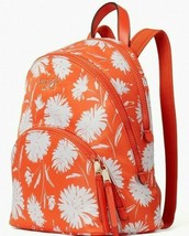 Kate Spade Karissa Nylon Medium Backpack Orange Floral WKR00450 NWT $279 MSRP - £65.75 GBP