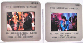 2 1998 Movie The Wedding Singer 35mm Color Press Photo Slides Drew Barrymore - £7.80 GBP